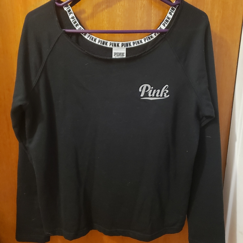 Pink Light Weight Swearshirt